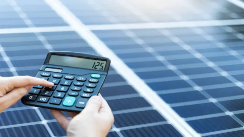 Solar panel calculation